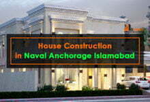 House Construction in Naval Anchorage Islamabad